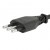Italy Cable. Black +£3.60